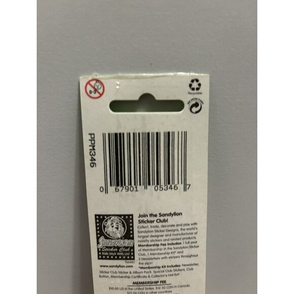 Vintage SandyLion Prismatic Mini Vehicles Transportation Stickers Sealed - Picture 8 of 9